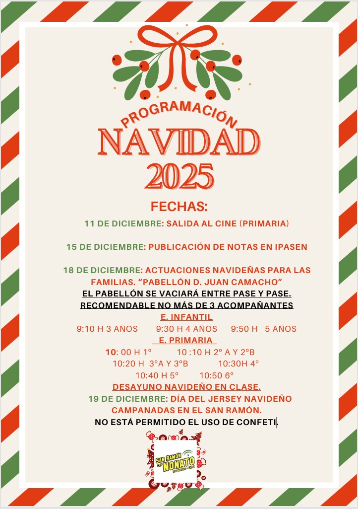 Cartel Navidad 2025